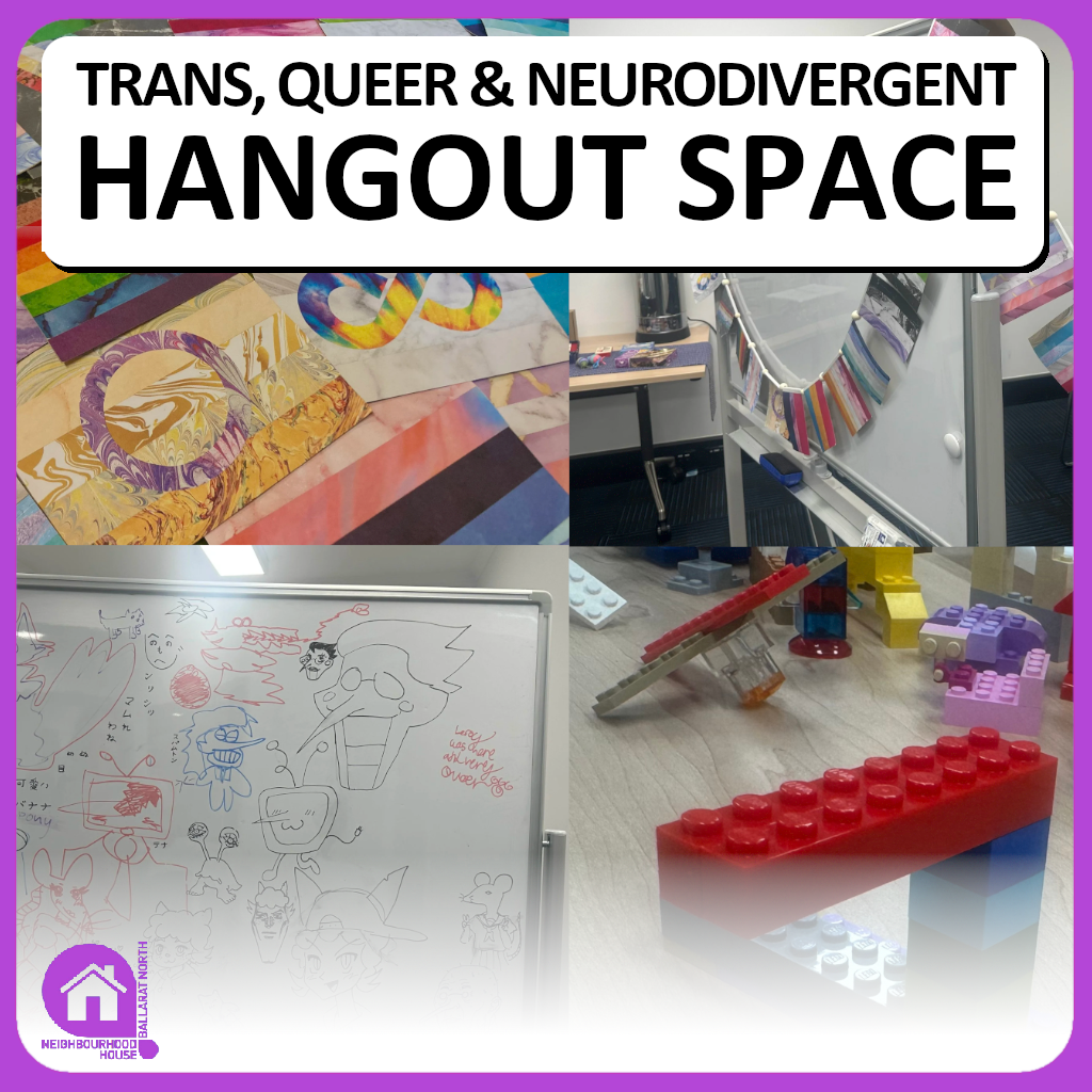 Trans, Queer and Neurodiverse Hangout Space